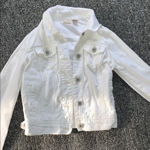 White Denim Jacket